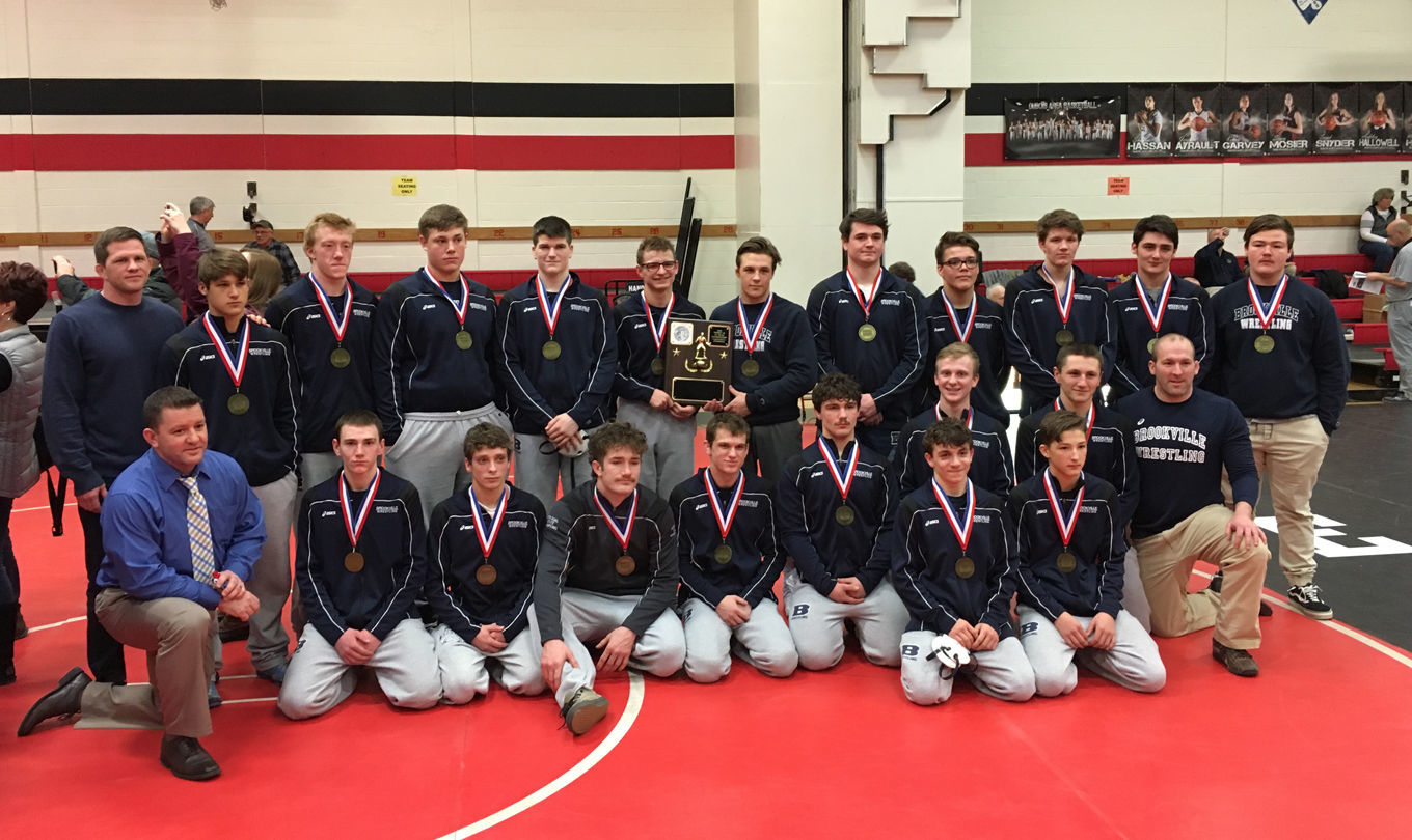 Brookville D9 Dual Meet Championship pose